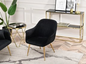 Fotel Osmol F (fekete + arany). 1110360