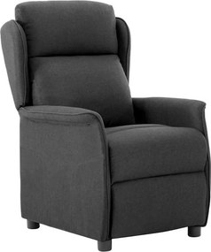 vidaXL Fotel ágy Sötétszürke 66.5 x 94 x 101.5 cm Poliészter