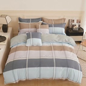 3 részes flanel ágyneműhuzat polipamut Wanda 200x140cm+90x70cm TiaHome