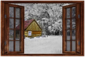 Poszterek 120x80 Fa ház Bale