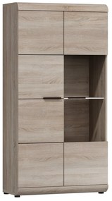 Vitrin Lingsay 80N (sonoma Tölgy). Akció -17%. 614052