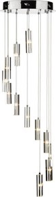 Dar lighting glamour kristály modern függeszték galileo csiszolt króm dargal1250-led