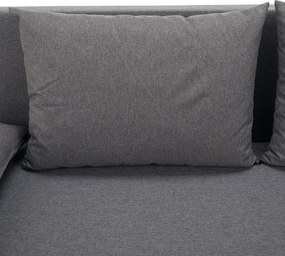 Kihúzható heverő, világosszürke, EUGI