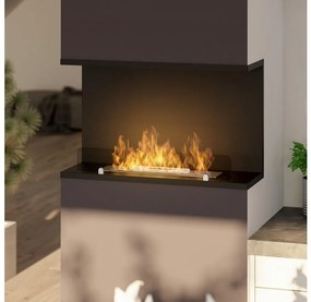 InFire - Beépíthető BIO kandalló 80x45 cm 3kW fekete