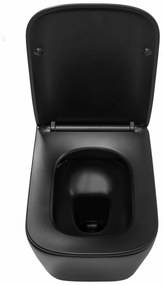 WC csésze Rea Raul Black Matt
