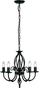 Elstead Lighting ARTISAN ART5-BLACK Csillár 5x60W/E14