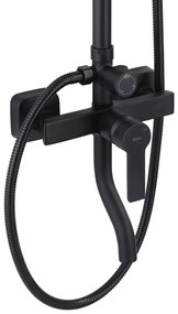 Zuhanyszett REA ARGUS BLACK MATT