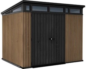 Kerti ház Keter PENT Signature 9x7 Vertical  barna, padlóval (610679)