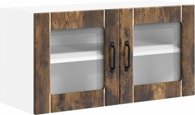 vidaXL Konyhaszekrény Füstölt tölgy 80 x 31 x 40 cm Faanyag