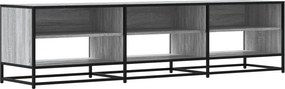 vidaXL szürke sonoma színű szerelt fa TV-szekrény 180 x 40 x 46 cm