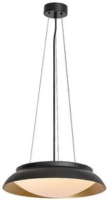 RÁBALUX 72134 HAFSA Modern Led Függesztett Lámpa Fekete/ Arany IP20