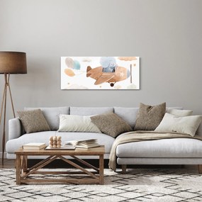 Kép - Akvarell elefánt egy repülőgépen (120x50 cm)