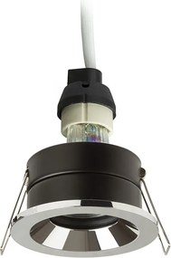 RENDL BELLA GU10 zápustná chrom 230V LED GU10 15W IP65