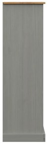VIGO tömör fenyőfa könyvespolc 90x35x114,5 cm