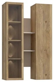 INAR fali polc tölgy/bézs