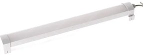LED lámpatest , 18 Watt , 60 cm , kompakt armatúra , por- és páravédett , IP65 , hideg fehér , INESA