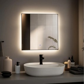 Brilagi - LED fürdőszobai tükör SUELLO LED/24W/230V 60x60 cm IP44 CRI 90 dimmelhető + CCT