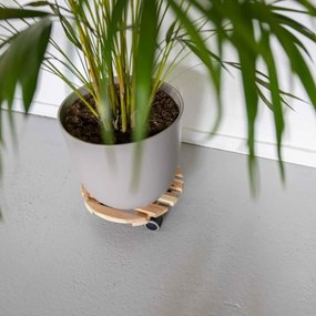 Fa gurulós virágállvány ø 29 cm (magasság 8 cm) Indoor – Esschert Design