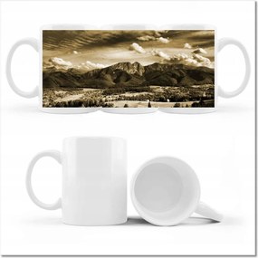 Bögre fényképpel Tátra Lengyel hegyek Kilátás