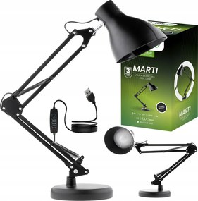 Iskolai Éjjeli Asztali Lámpa 7W Led Cct Usb Rajzoló Állítható Tanuláshoz