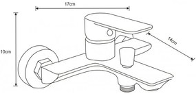 Mexen Alfa R72 fürdőgarnitúra, fekete, 745703R72-70