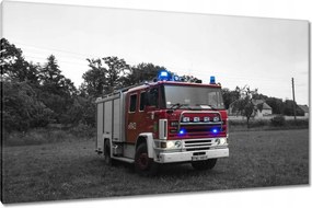 Vászonkép 120x70 Tűzoltóautó