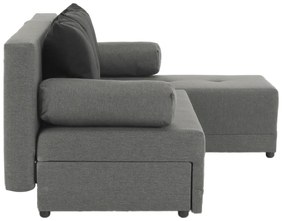 Sarokkanapé Mexx (szürke + fekete). 808325