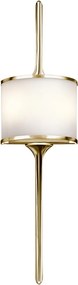 Kichler MONA KL-MONA-L-PB Fali lámpa 2x3,5W/G9 320LM IP44