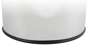 Fényes ezüstszínű acél érintésre nyíló szemetes 30 l – MSV