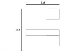 Infinity 2.0 4 db-os szett szürkésbarna