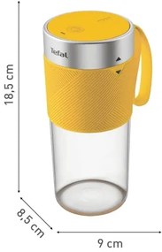 Tefal - Smoothie turmixgép BLENDFORCE 50W/230V sárga