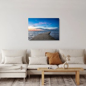 Kép - Móló (üvegen) (70x50 cm)