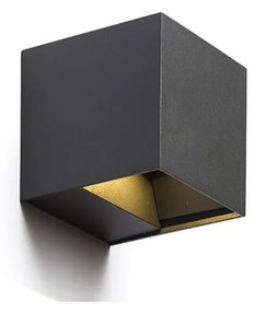 RED-Design Rendl-R12557- LED Kültéri fali lámpa CARRE 2xLED/3W/230V IP54