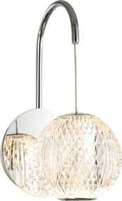 Italux ROSARIO WL-12220121-1A-CR Fali lámpa 1x4,2W/LED 3200K 280LM IP20