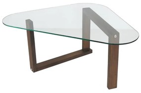 Barna dohányzóasztal 81x96 cm Cam – Neostill