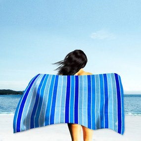 Mirage 2021 kék strandtörölköző