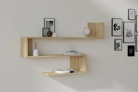 Fali polc Penne - Sapphire Oak