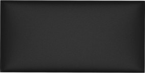 vidaXL Fali Fejtámla 12 pcs Fekete 30 x 15 cm szövet