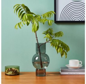 Eglo 421231 - AMPITABE üveg váza 28x15,5 cm fekete 421231