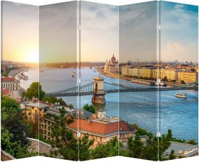 Paraván - Budapest folyóval (210x170 cm)