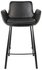 Fekete bárszék szett 2 db-os 91,5 cm Brit – Zuiver