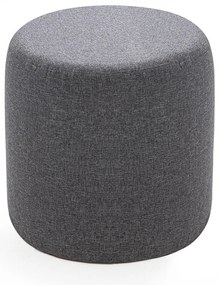 Silindir Puf Anthracite zsámoly