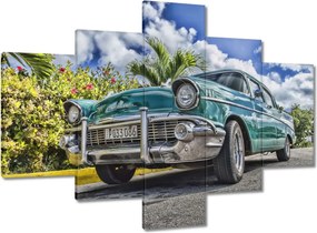 Vászonkép 100x70 Kubai autó