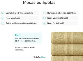 Basic fehér törölköző 50 x 80 cm, 100% pamut