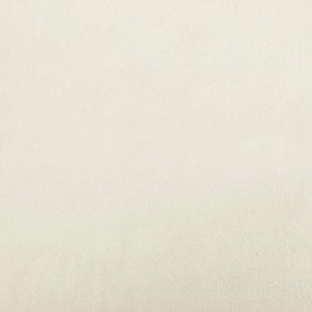 vidaXL 2 részes krémszínű bársony ülőgarnitúra