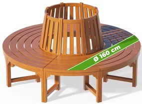 Deuba Pad körüli pad Ø160 cm - eukaliptusz