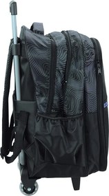 K-pop Démonvadászok Black gurulós iskolatáska, táska 46 cm