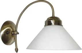 Rabalux beltéri fali lámpa e27 60w bronz/fehér marian