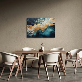Üveg kép - Absztrakció (70x50 cm)