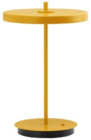 Sárga fém LED asztali lámpa fém búrával (magasság 31 cm) Asteria Move – UMAGE